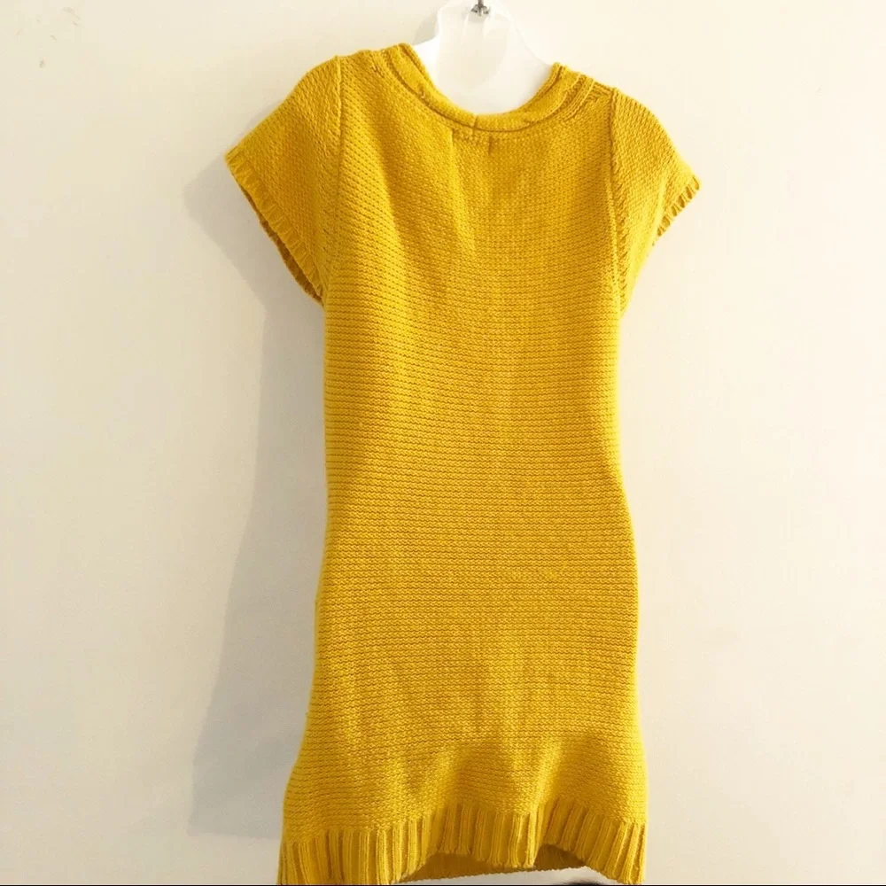 Aryeh mustard yellow sweater dress - Picture 6 of 8